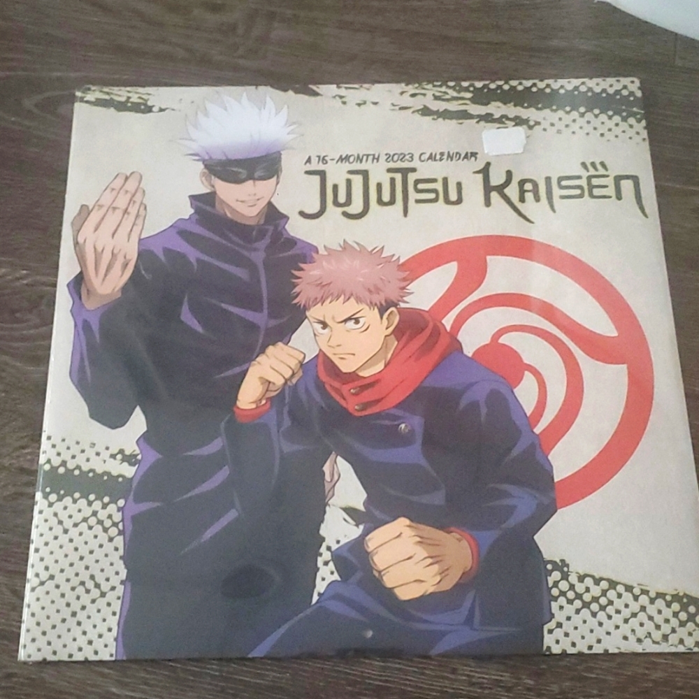 2023 Jujutsu Kaisen WALL CALENDAR - Brand New Sealed